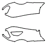 Rear Fender Kit pattern for the 2018 Koenigsegg Agera RS