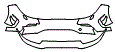 Bumper Kit pattern for the 2014 Koenigsegg Agera R