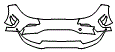 Bumper Kit pattern for the 2014 Koenigsegg Agera R