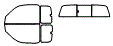 Tint Kit pattern for the 2001 Toyota Tacoma