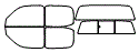 Tint Kit pattern for the 2001 Toyota Tacoma