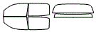 Tint Kit pattern for the 2006 Toyota Tacoma