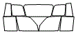 Tint Kit pattern for the 2000 Toyota RAV4