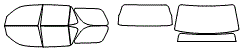 Tint Kit pattern for the 2006 Toyota Sequoia