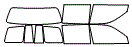 Tint Kit pattern for the 2006 Toyota Highlander