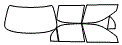 Tint Kit pattern for the 1995 Toyota Corolla