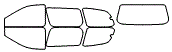 Tint Kit pattern for the 1999 Toyota Sienna