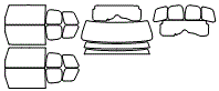 Tint Kit pattern for the 2014 Toyota FJ Cruiser