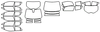 Tint Kit pattern for the 2021 Toyota C-HR