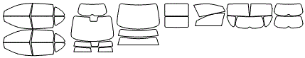 Tint Kit pattern for the 2021 Honda CR-V