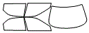Tint Kit pattern for the 1994 Honda Accord