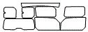 Tint Kit pattern for the 2007 Honda Element