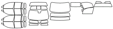 Tint Kit pattern for the 2026 Honda Ridgeline