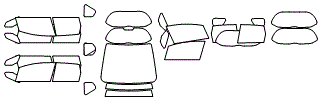 Tint Kit pattern for the 2012 Honda Fit