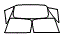 Tint kit pattern for the 2001 Mazda Miata