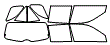 Tint Kit pattern for the 2003 Mazda Protege5