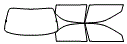 Tint Kit pattern for the 1995 Mazda Protege