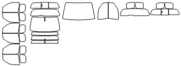 Tint Kit pattern for the 2013 Suzuki Equator