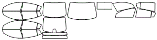 Tint Kit pattern for the 2011 Nissan Altima