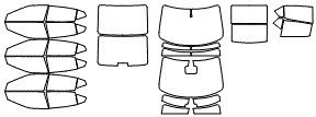 Tint Kit pattern for the 2023 Nissan Maxima