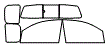 Tint Kit pattern for the 2006 Nissan Titan