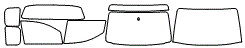 Tint Kit pattern for the 2008 Nissan Titan