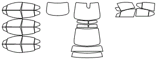 Tint Kit pattern for the 2025 Nissan Versa