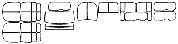 Tint Kit pattern for the 2013 Nissan Cube