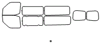 Tint Kit pattern for the 2021 Nissan NV