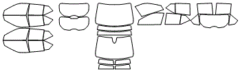 Tint Kit pattern for the 2025 Nissan KICKS PLAY