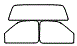 Tint kit pattern for the 1999 Ford Pickup