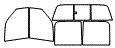 Tint Kit pattern for the 2001 Ford Pickup