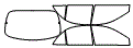 Tint Kit pattern for the 2002 Ford Escort