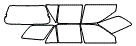 Tint Kit pattern for the 1992 Ford Escort
