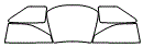 Tint Kit pattern for the 1997 Ford Probe