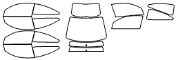 Tint Kit pattern for the 2004 Ford Focus