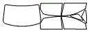 Tint Kit pattern for the 2008 Ford Taurus