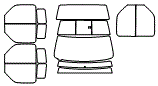 Tint Kit pattern for the 2007 Mazda B3000