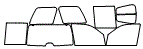 Tint Kit pattern for the 2002 Ford Explorer