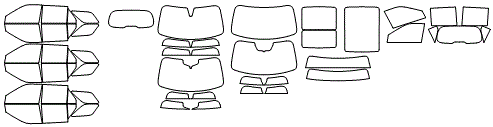 Tint Kit pattern for the 2027 Ford Explorer