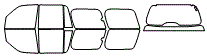 Tint Kit pattern for the 2014 Ford Expedition