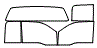Tint Kit pattern for the 2008 Ford Pickup