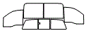 Tint Kit pattern for the 2008 Ford Pickup