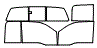 Tint Kit pattern for the 2008 Ford Pickup