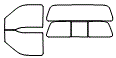 Tint Kit pattern for the 2008 Ford Pickup