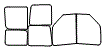 Tint Kit pattern for the 1999 Ford Econoline