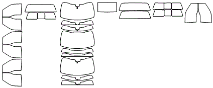 Tint Kit pattern for the 2026 Ford F-600