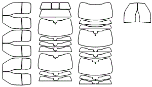 Tint Kit pattern for the 2022 Ford F-350
