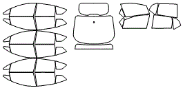 Tint Kit pattern for the 2018 Ford C-MAX