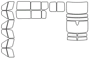 Tint Kit pattern for the 2027 Ford Transit
